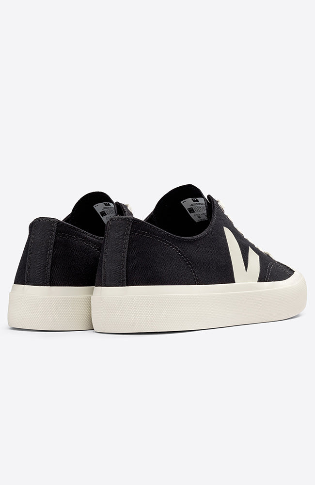 VEJA Wata II low canvas black pierre made of organic cotton unisex | Sophie Stone