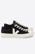 VEJA Wata II low canvas black pierre made of organic cotton unisex | Sophie Stone