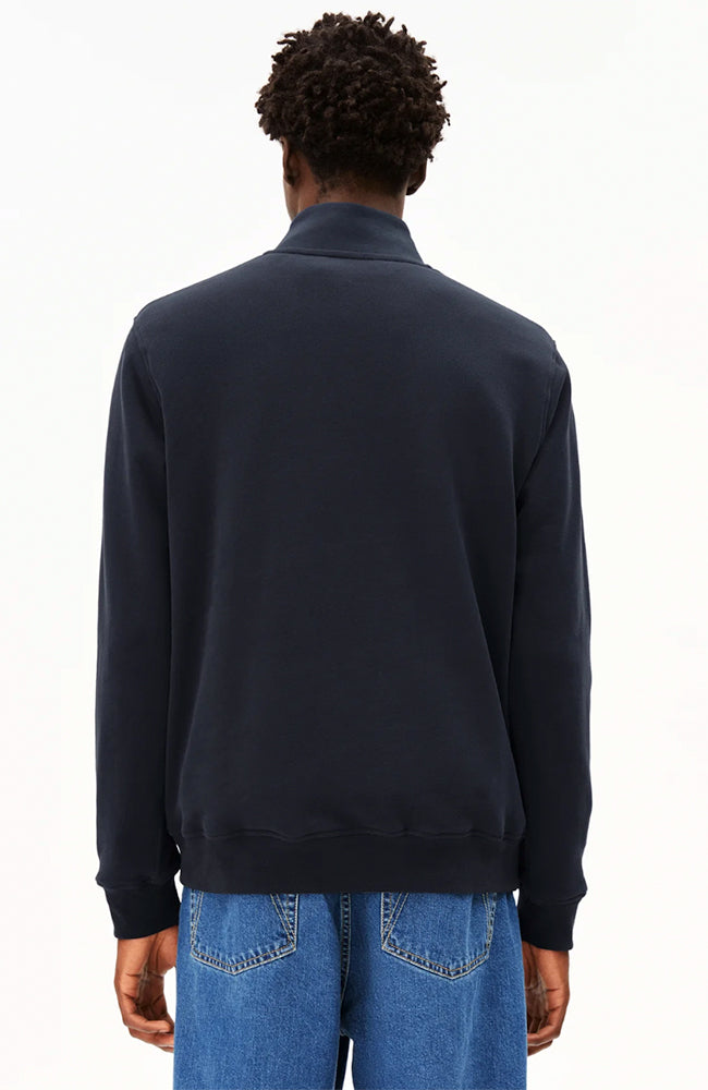 ARMEDANGELS Waarlo sweatshirt night sky from GOTS organic cotton man | Sophie Stone