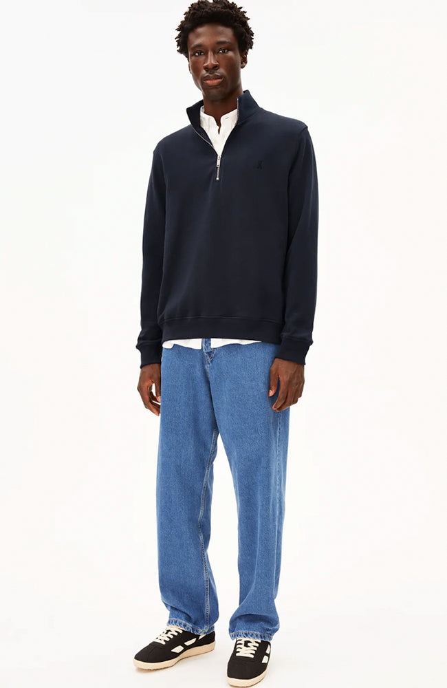 ARMEDANGELS Waarlo sweatshirt night sky from GOTS organic cotton men | Sophie Stone