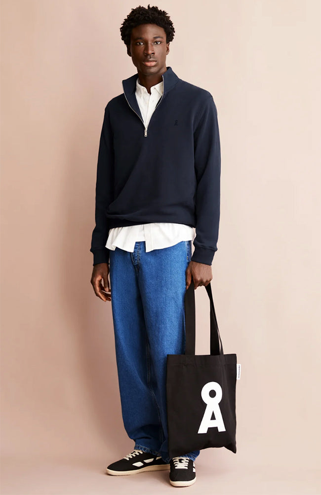 ARMEDANGELS Waarlo sweatshirt night sky from GOTS organic cotton men | Sophie Stone