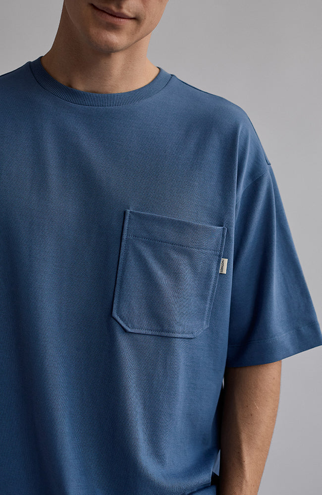 TWOTHIRDS Whitestrand shirt vintage indigo van bio katoen voor mannen | Sophie Stone