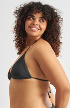 Dedicated Bikini Top Yxlan Black from recycled plastic | Sophie Stone