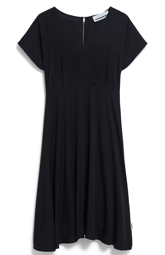 ARMEDANGELS Aalbine jurk black TENCEL dames | Sophie Stone