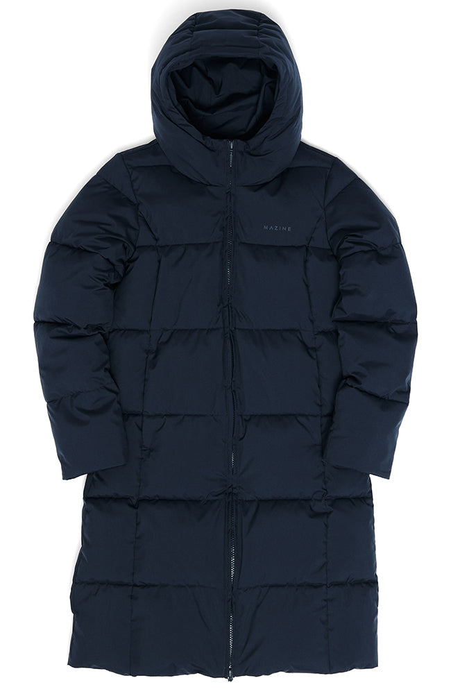 MAZINE Basic Puffer jas blauw van GRS voor dames | Sophie Stone
