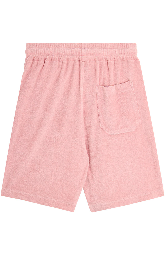 Bask in the Sun Flamingo Goxo organic cotton shorts for men | Sophie Stone