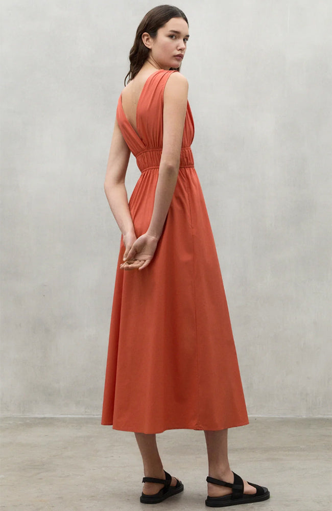 Ecoalf Bornite jurk dusty orange van bio katoen | Sophie Stone 