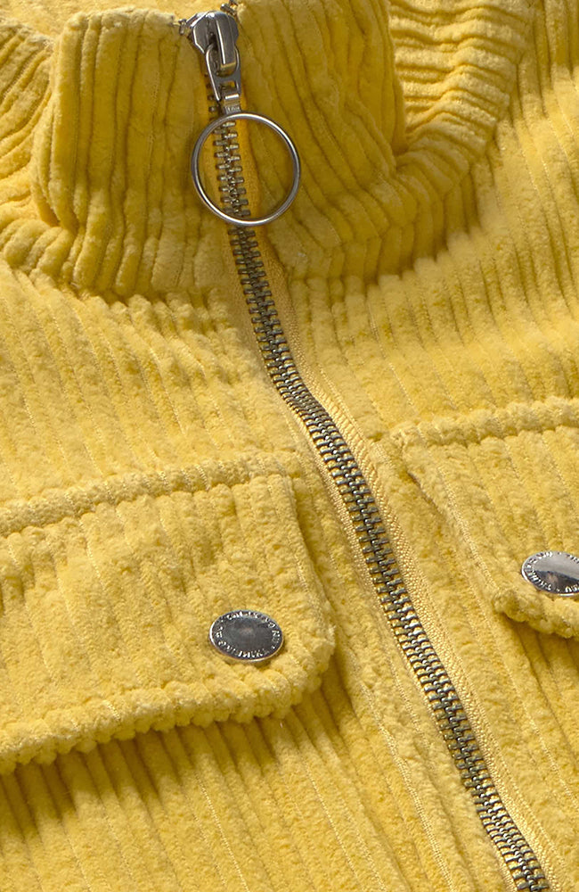 Thinking MU Butter Kordjacke Celia gelb aus Bio-Baumwolle Frau | Sophie Stone