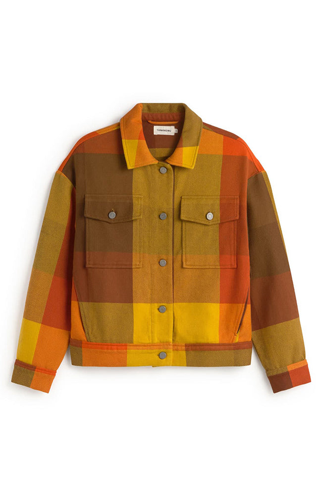 Thinking Mu Creek blanket Frans jack van biologisch katoen voor dames | Sophie Stone