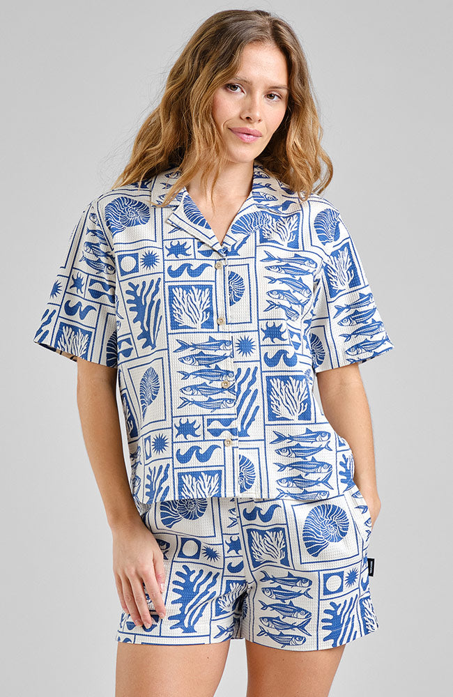 Dedicated Torup Ocean Shirt for Women, Made from Organic Cotton | Sophie Stone