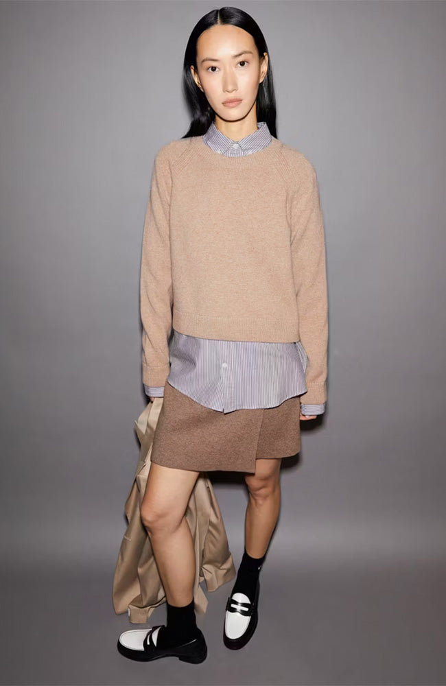 ARMEDANGELS woman Diliriaa cinnamon wool | Sophie Stone