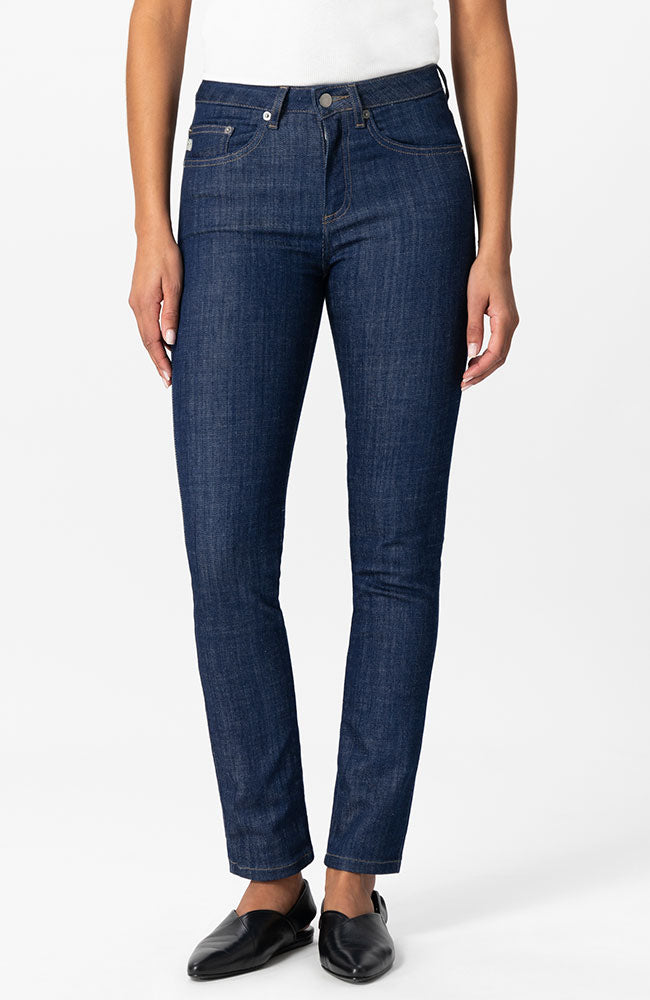 MUD jeans Faye Straight Shiny raw from organic cotton | Sophie Stone