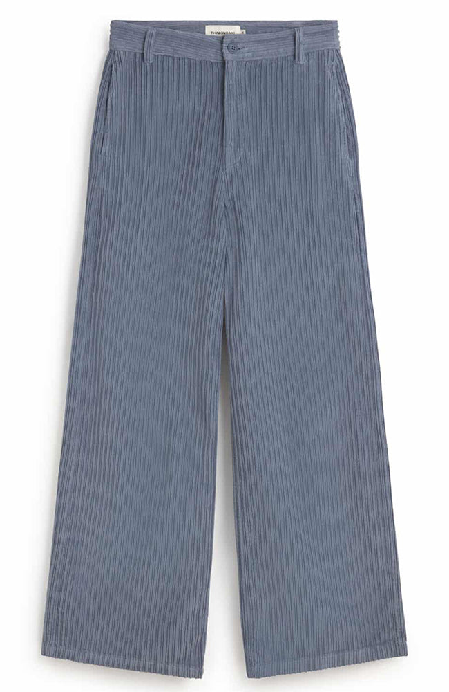 Thinking MU Karina Fusselhose blau aus Bio-Baumwolle für Frauen | Sophie Stone