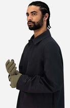 MAIUM Gloves army green from recycled polyester | Sophie Stone