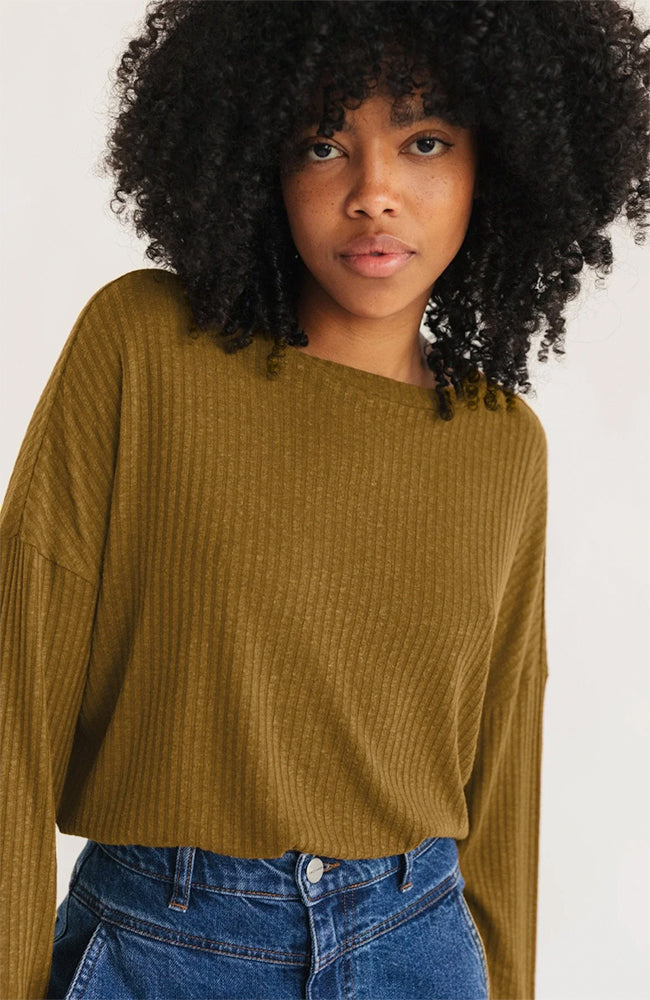 TWOTHIRDS Gravinis sweater bronze brown by ECOVERO among others for women | Sophie Stone