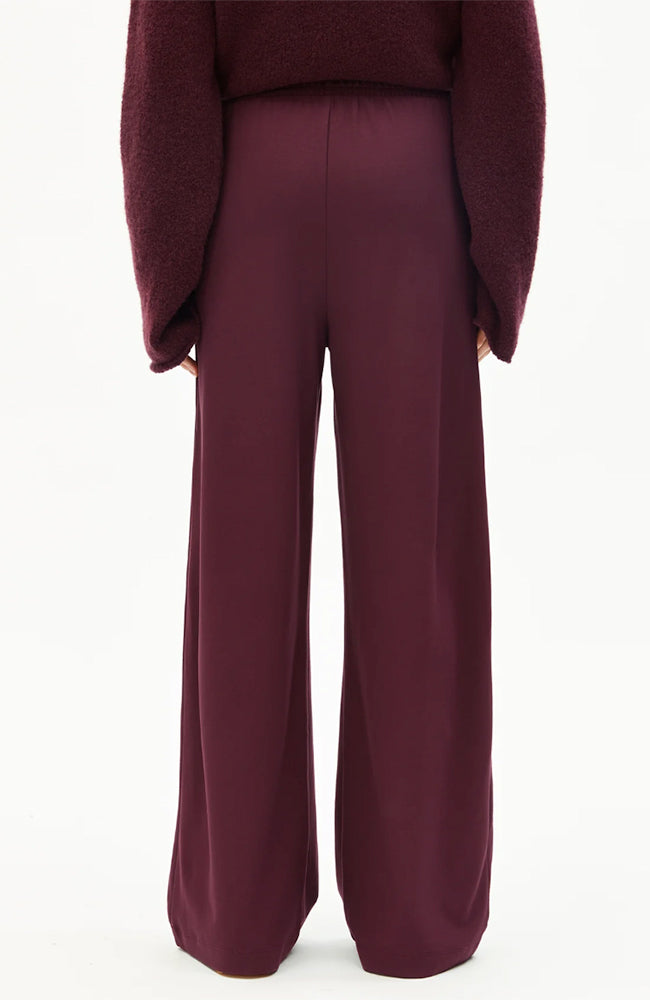 ARMEDANGELS broek Himaari rood ECOVERO vrouw | Sophie Stone