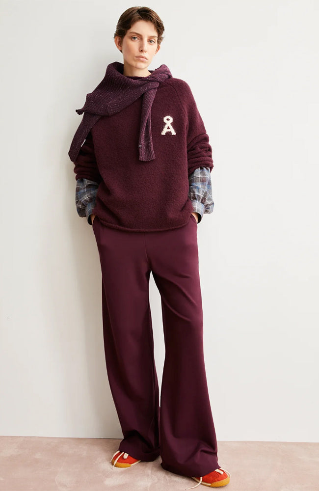 ARMEDANGELS broek Himaari ECOVERO rood vrouw | Sophie Stone