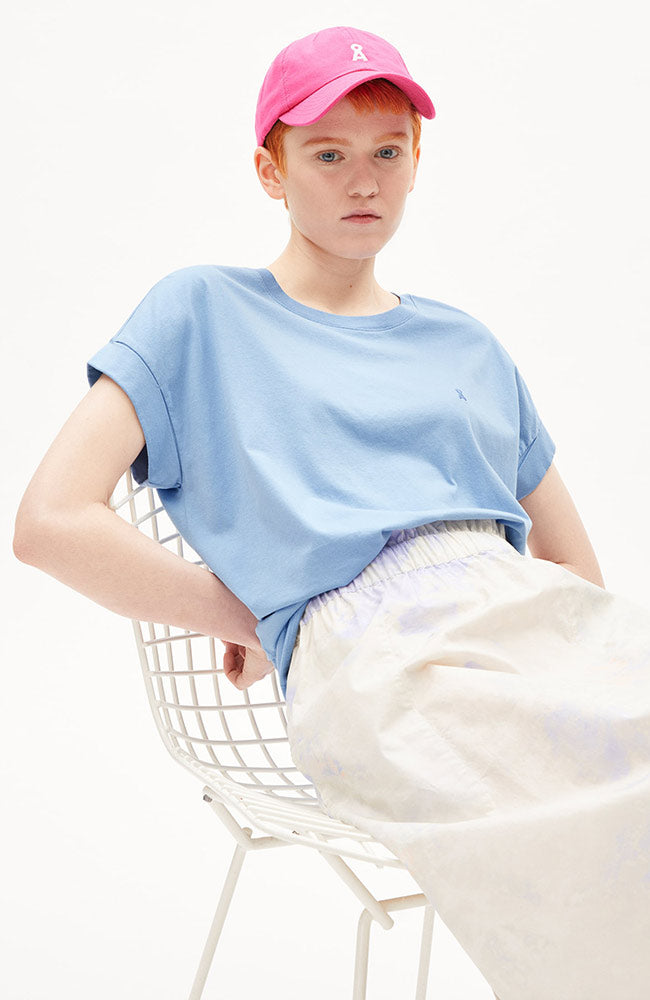 ARMEDANGELS Idaara logo iceberg blue | Sophie Stone