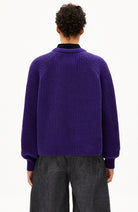 ARMEDANGELS Kaagi Pullover lila einschließlich Bio-Baumwolle Frau | Sophie Stone