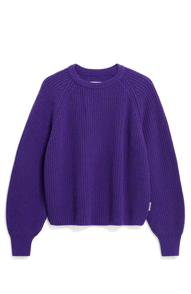 ARMEDANGELS Kaagi sweater purple including organic cotton women | Sophie Stone