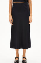 ARMEDANGELS Lenovaa rok zwart Ecovero dames | Sophie Stone