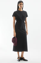 ARMEDANGELS Lenovaa rok zwart Ecovero viscose dames | Sophie Stone