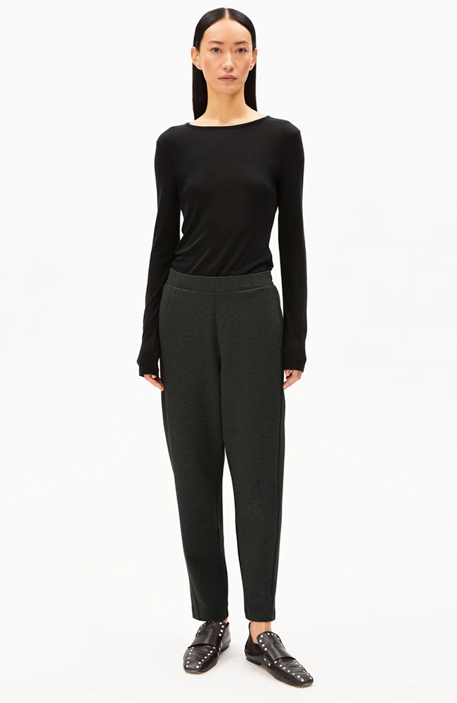 ARMEDANGELS Magdaalena pants gray Ecovero women | Sophie Stone