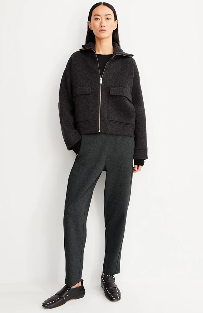 ARMEDANGELS Magdaalena pants gray Ecovero women's | Sophie Stone