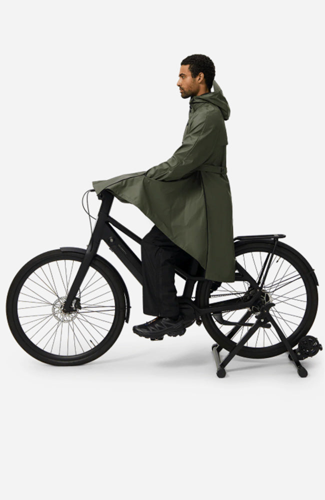 MAIUM Original Saddle groen jas gerecycled polyester dames | Sophie Stone