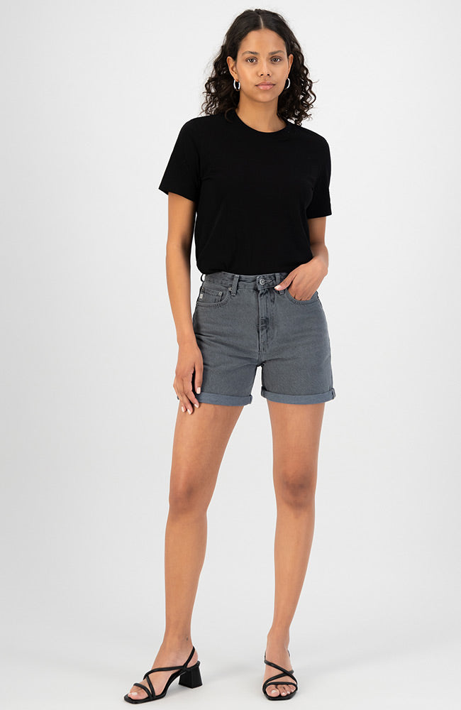 MUD jeans Marilyn short Stone Grey | Sophie Stone