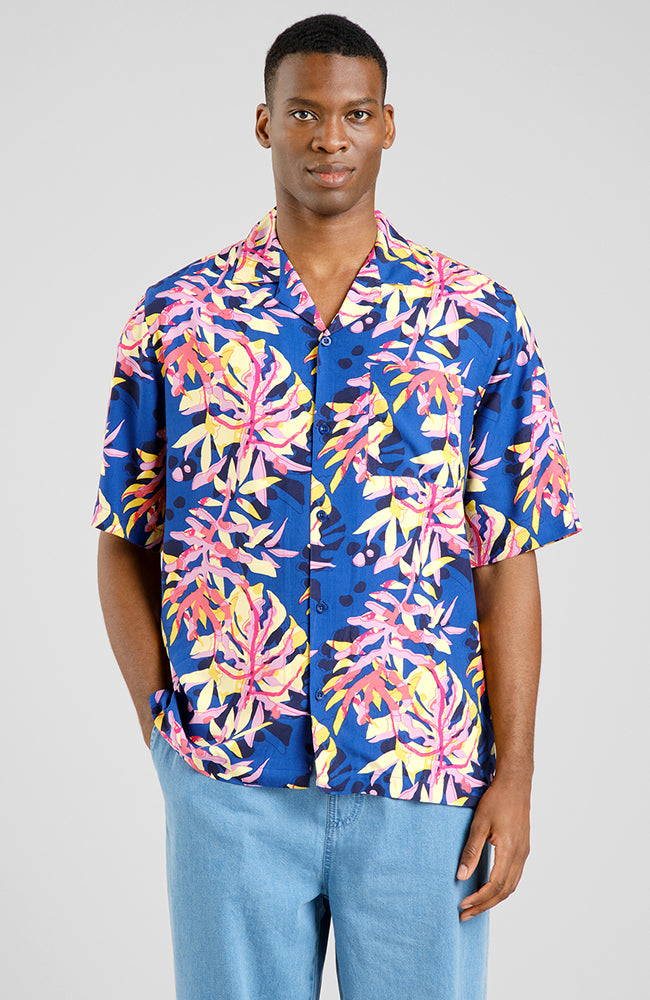 Dedicated Marstrand shirt tropical collage fair & organic | Sophie Stone