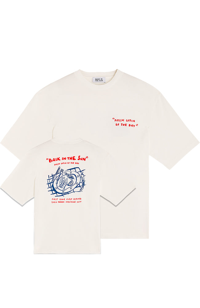 Bask in the Sun Natural Fresh t-shirt made of organic cotton men | Sophie Stone