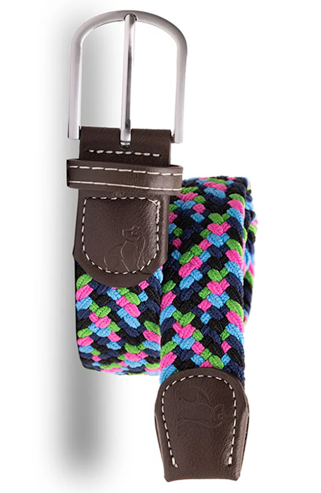 Swole Panda riem neon zigzag GRS uniseks | Sophie Stone