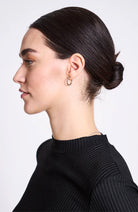 JAN 'N JUNE Nina t-shirt black in lyocell TENCEL for women | Sophie Stone