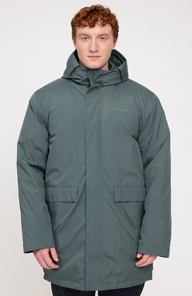 Mazine Padded parka jas bottle van gerecycled polyester heren | Sophie Stone