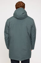 Mazine Padded parka bottle groen jas van gerecycled polyester mannen | Sophie Stone