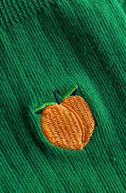 Dedicated Rib Socken Knivsta Peach Jelly grün aus nachhaltiger Bio-Baumwolle | Sophie Stone