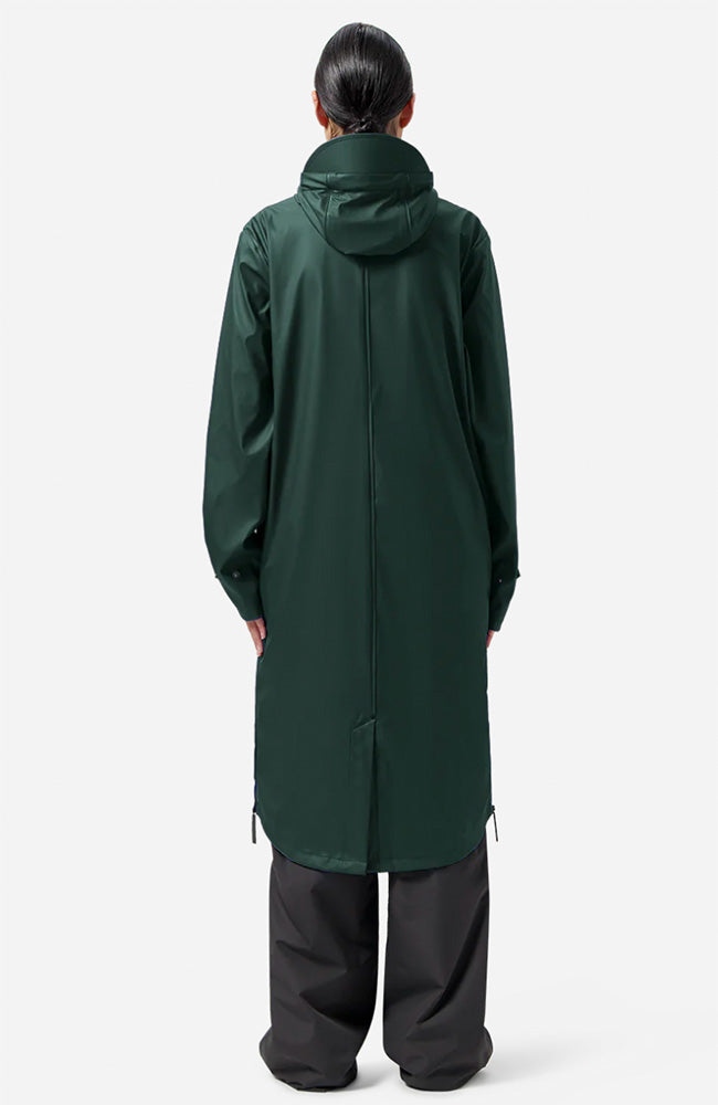 MAIUM raincoat Original green 
from recycled polyester ladies | Sophie Stone
