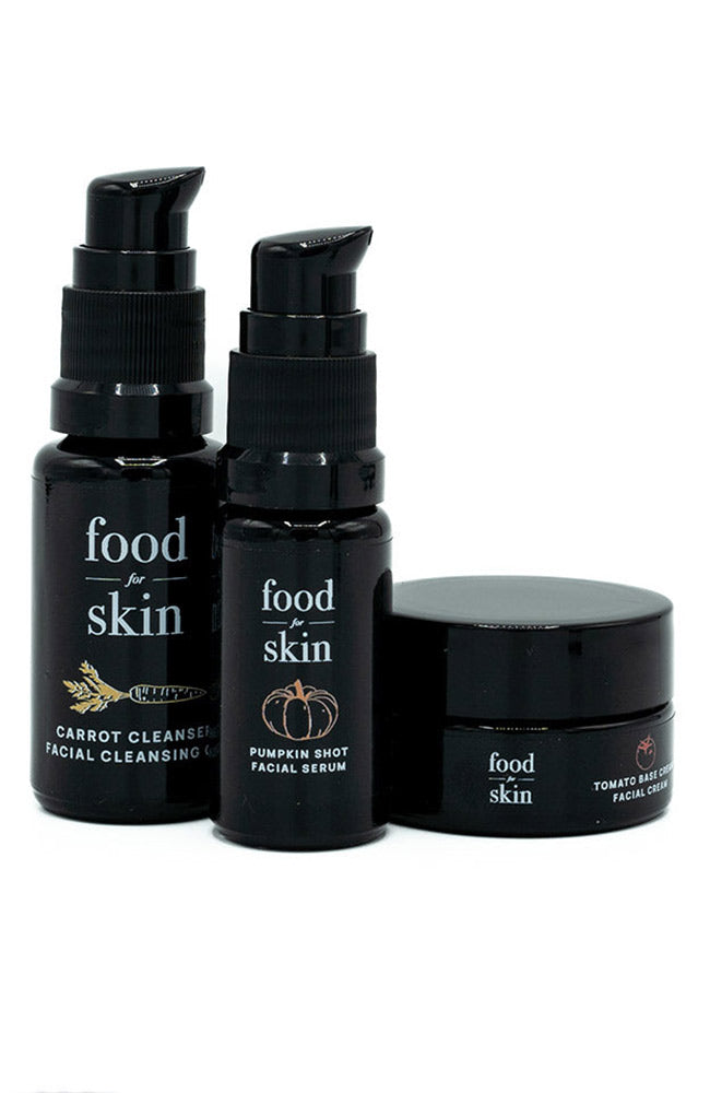 Food for skin unisex proefset pumpkin 100% natuurlijke cosmetica | Sophie Stone