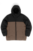 Mazine Puffer jas black olive van 100% gerecycled polyester man | Sophie Stone