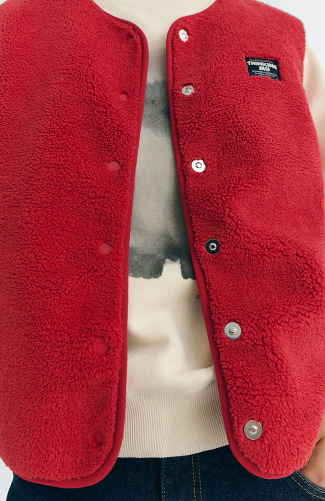 Thinking MU Jay Pulswärmer rot von GRS ladies | Sophie Stone