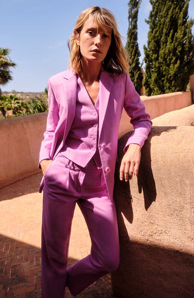 Lanius pants Bloom organic cotton x Tencel for women | Sophie Stone