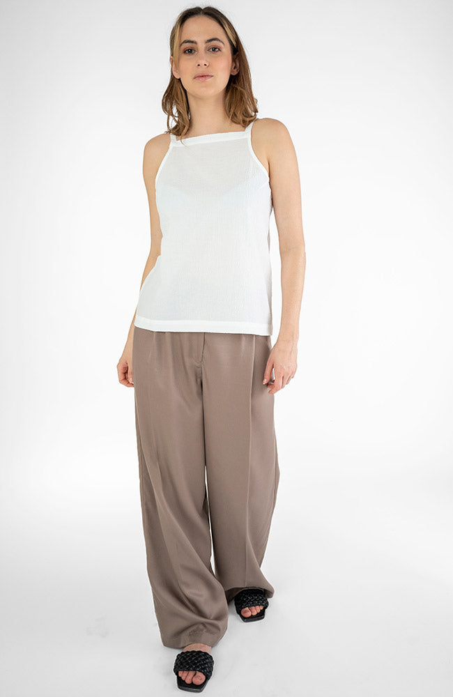 STORY OF MINE Seersucker top white | Sophie Stone