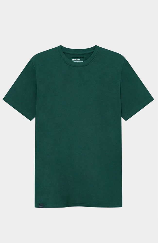 Dedicated Stockholm Forest green organic cotton t-shirt for men | Sophie Stone