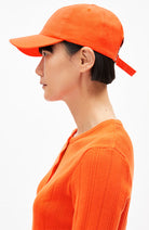 ARMEDANGELS Yenaas Mütze Sonnenuntergang orange Bio-Baumwolle | Sophie Stone
