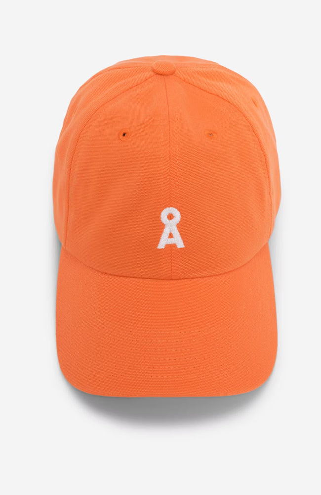 ARMEDANGELS Yenaas Kappe Sonnenuntergang Orange Bio-Baumwolle Unisex | Sophie Stone