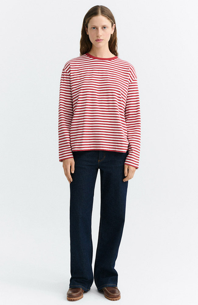 Thinking MU Emily longsleeve gestreept van bio katoen vrouw | Sophie Stone
