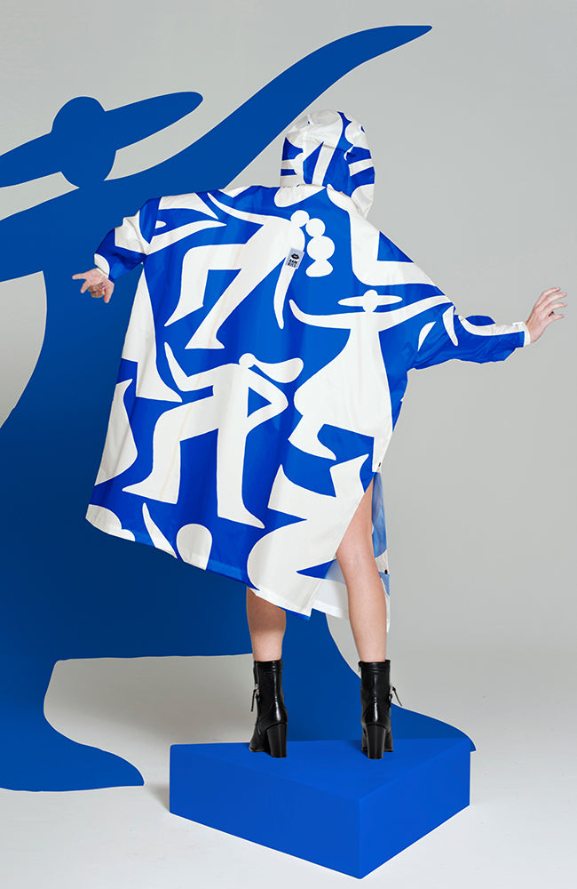 Rainkiss Timo Kuinder rain poncho made from recycled PET | Sophie Stone