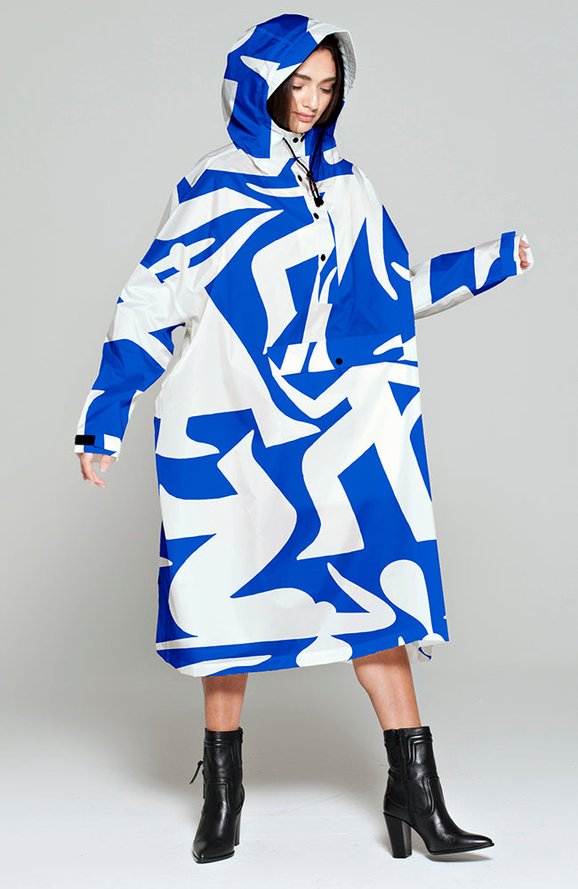 Rainkiss Timo Kuinder rain poncho made of recycled PET unisex | Sophie Stone