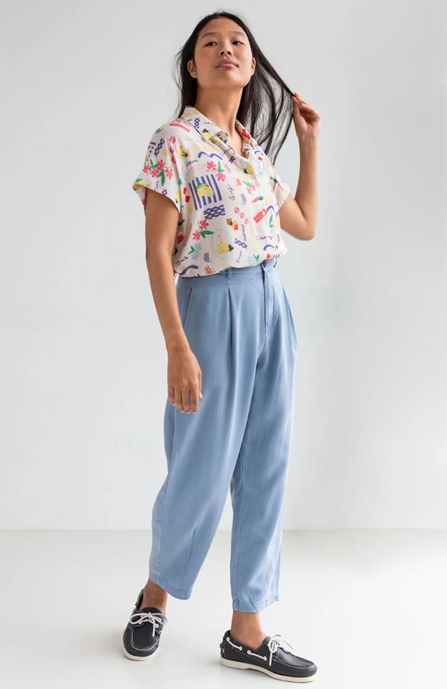 TWOTHIRDS Hurissalo blouse chiringuito by ECOVERO for women | Sophie Stone